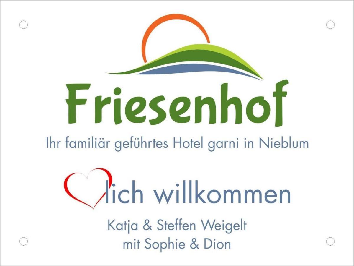 Friesenhof Nieblum - Hotel Garni Екстер'єр фото